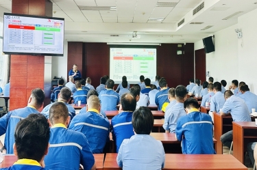 以效益为中心 | 2138cn太阳集团城纸业精益TPM第十届焦点课题发表会如期开展